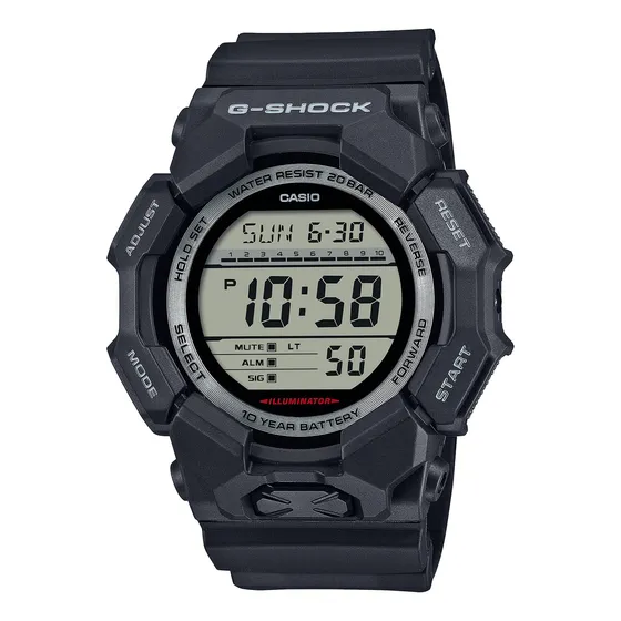Reloj G-shock Gd-010-1d Carbono/resina Hombre Negro