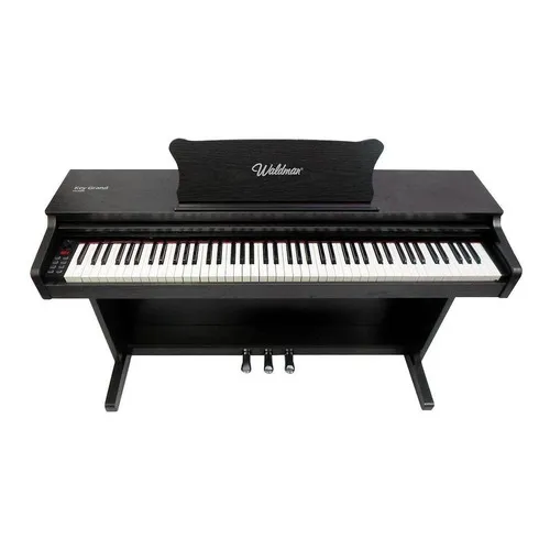 Piano Digital Waldman Marrom Kg-8800 Cor Preto 110v