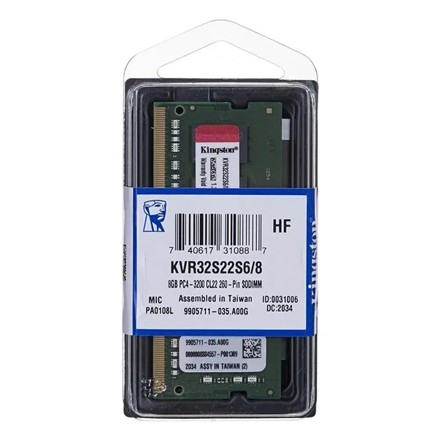 Memoria Ram Valueram Gamer Color Verde 8gb  Kingston