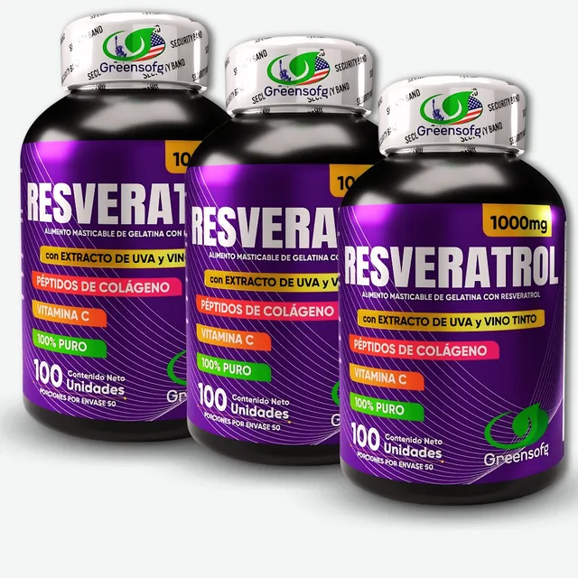 Resveratrol Puro Americano 300u
