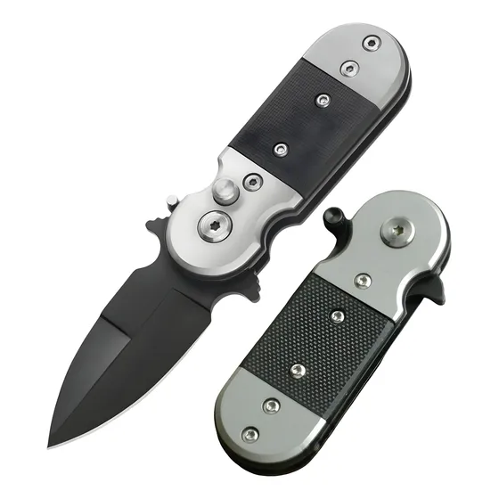 Navaja Automatica Cuchillo Mini Plegable Clip Multiusos