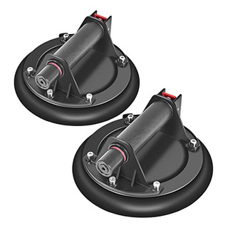 Ventosa De Vaco 550lbs Para Vidrios Pesados, 2 Unidades, Neg Ventosa De Vaco 550lbs Para Vidrios Pesados, 2 Unidades, Neg
