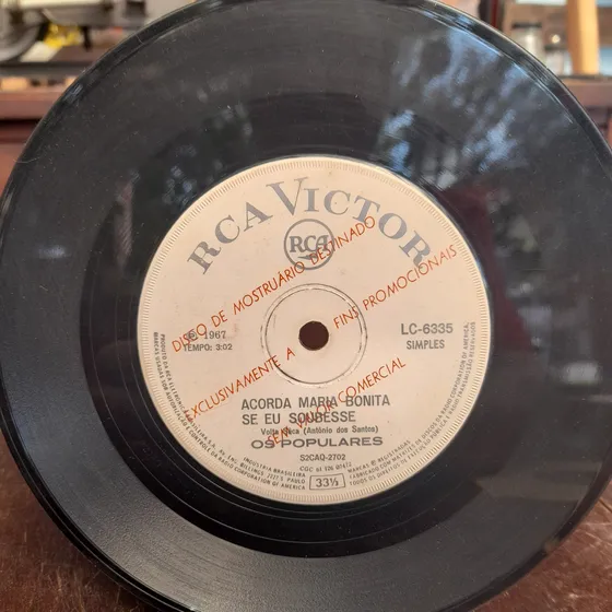 Compacto Os Populares 1967 Balanço De Vera, Acorda Maria 