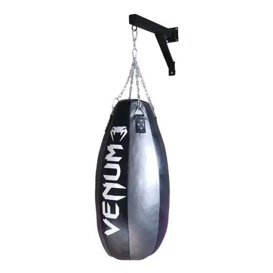 Saco De Box Lleno Tipo Pera + Rack +cadena Para Uppercut Box