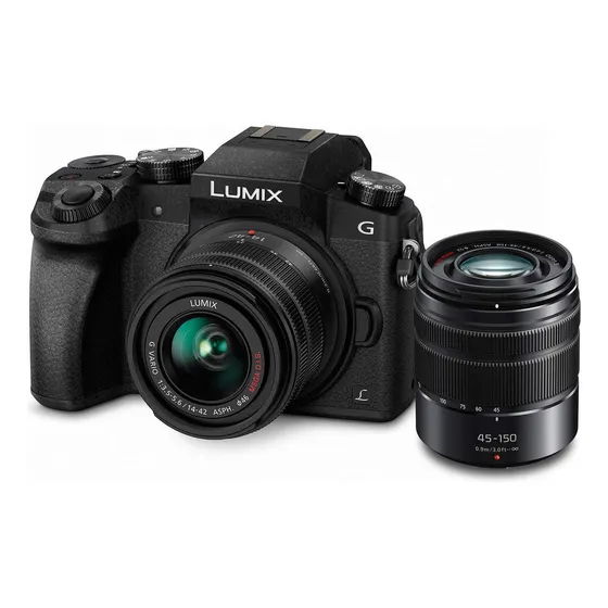 Cámara Digital Sin Espejo Panasonic Lumix G7 4k