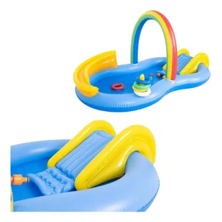 Piscina InflĂĄvel Playground Arco-iris 212 Litros Ămega Piscina InflĂĄvel Playground Arco-iris 212 Litros Ămega