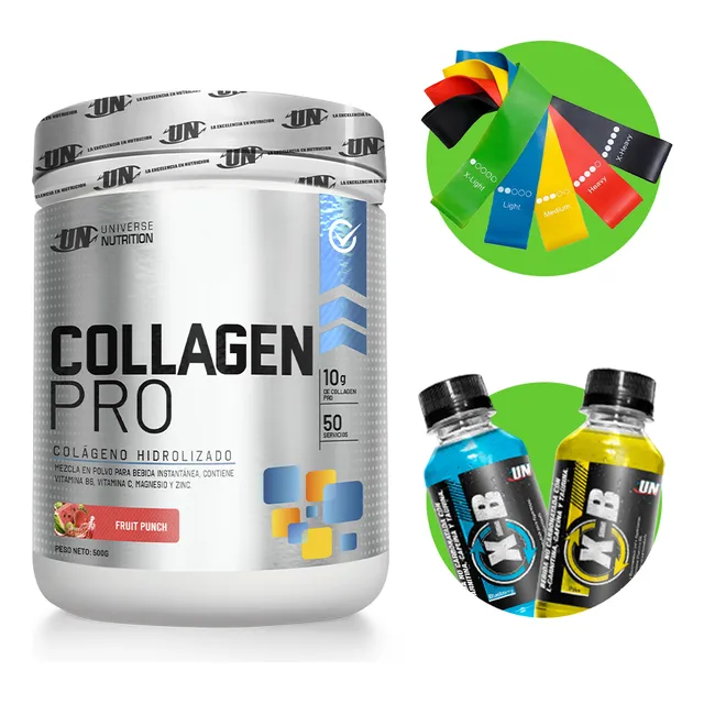 Colageno Collagen Pro 500gr Fruit Punch Un + Regalo 01