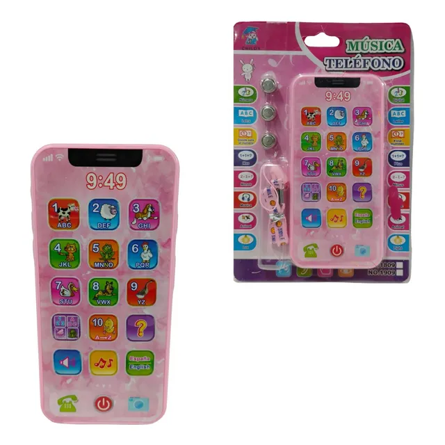 Celular Niños Animalitos Juguete Sonidos Juego Mazugi
