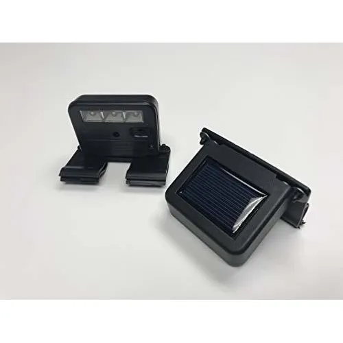 Luz Led Solar Para Deck Homebrite (set De 2) - Seguridad En