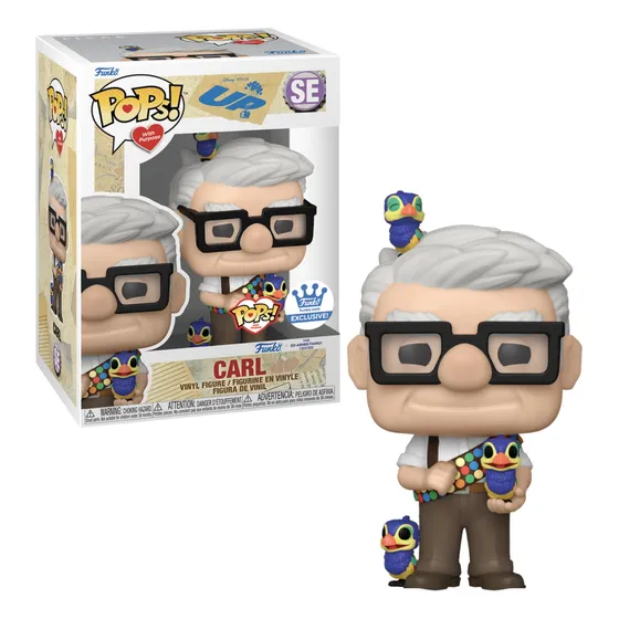 Carl Funko Pop Se Exclusivo With Baby Snipes Up / Original