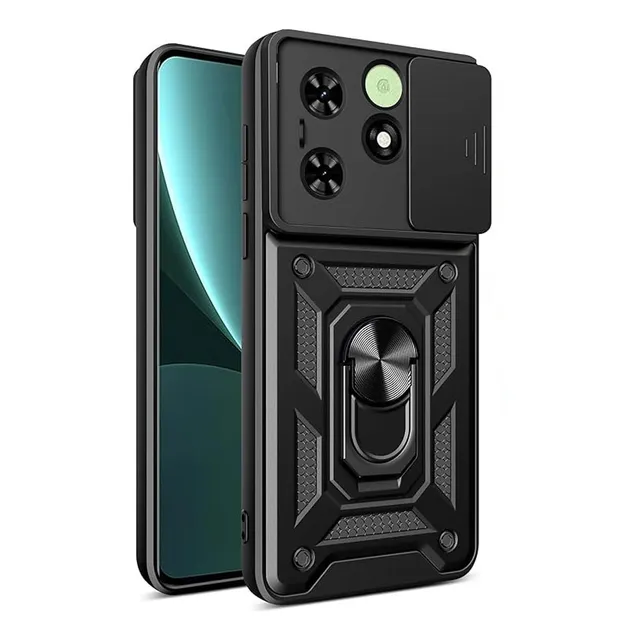 Funda Anillo Cubre Cámara Compatible Con Tecno Spark 20c