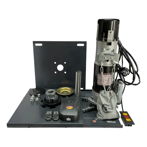 Automatizador Para Porta De Enrolar Ac200 + Kit Testeira.