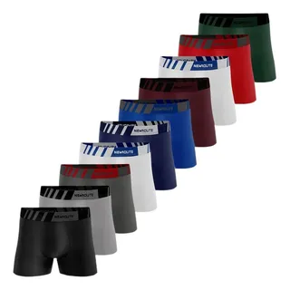 Boxer Cuecas Microfibra Kit 10 Cueca Box Masculinas Atacado Boxer Cuecas Microfibra Kit 10 Cueca Box Masculinas Atacado