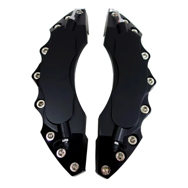 Cubre Mordaza De Freno Caliper Negro 18cm Juego X2 - Cymaco