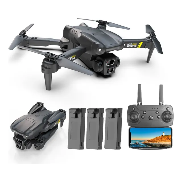Mini Drone Control Remoto Axnen K13max Con Cámara Baterías