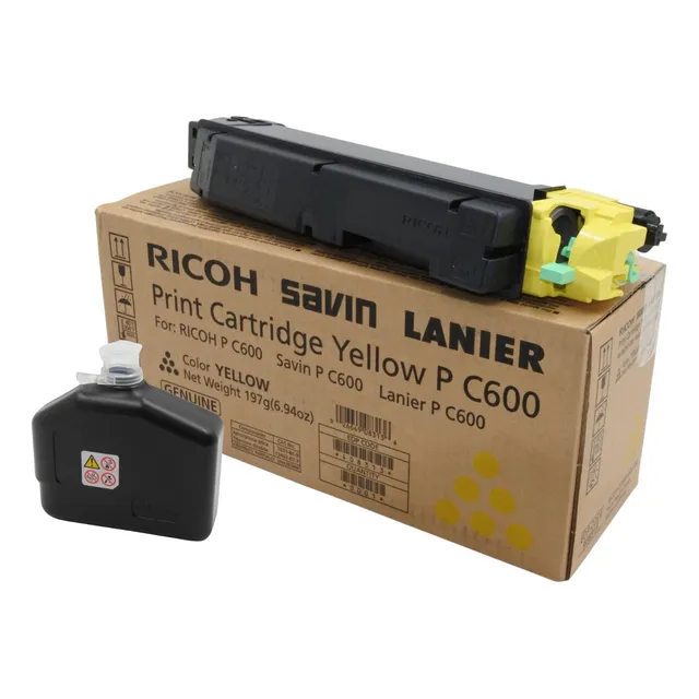 Toner Ricoh P C600 408313 Color Yellow Original