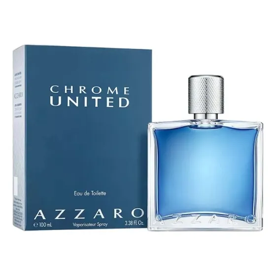 Perfume Azzaro Chrome United 100ml - Selo Adipec