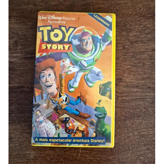 Fita Vhs Filme Toy Story Legendado Animação 