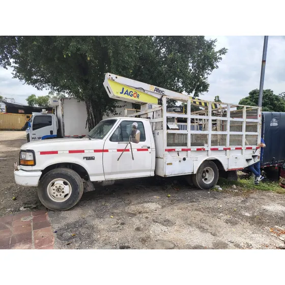 Camion Grua Canasta