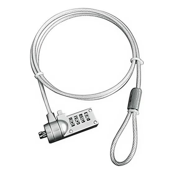 Cable De Seguridad Para Laptop, Combinación, Agi-4007 Agiler