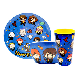 Set Vajilla Infantil 3 Pz - Plato Extendido + Tazón + Vaso Set Vajilla Infantil 3 Pz - Plato Extendido + Tazón + Vaso
