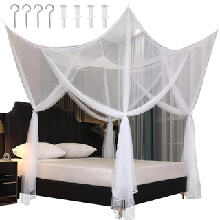 Pabellón Mosquitero King Size,cuatro Esquinas 190x210x240 Cm Pabellón Mosquitero King Size,cuatro Esquinas 190x210x240 Cm