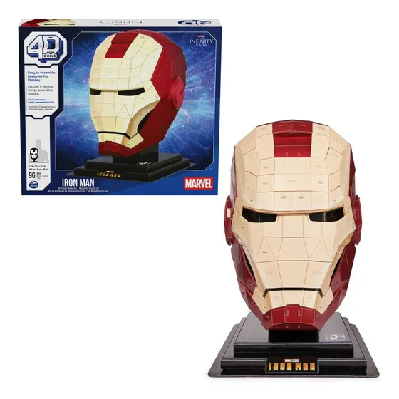 4d Puzzles: Marvel - Casco Iron Man Rompecabezas 4d