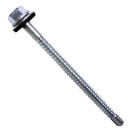 Tornillo Autoperf. Hexagonal #14 X 5  Pta Broca P/techo 5un