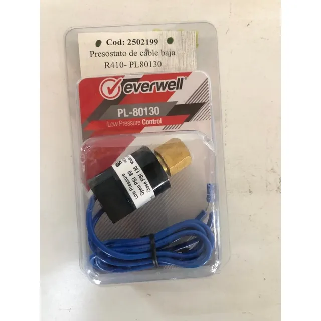 Presostato De Cable Baja R410a Pl80130