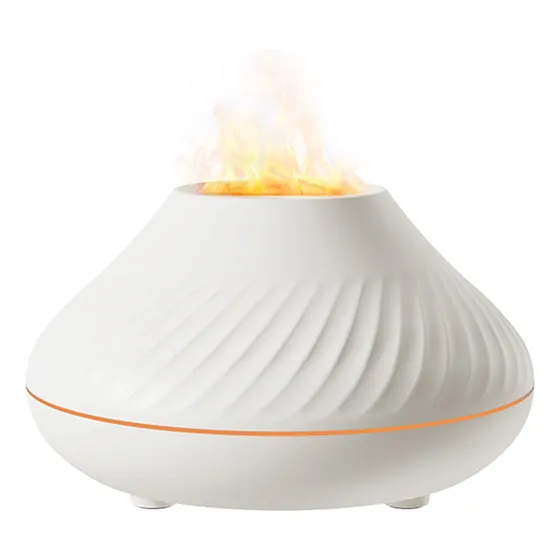 Humidificador De Aceite Aromático 130ml Con Luz Nocturna