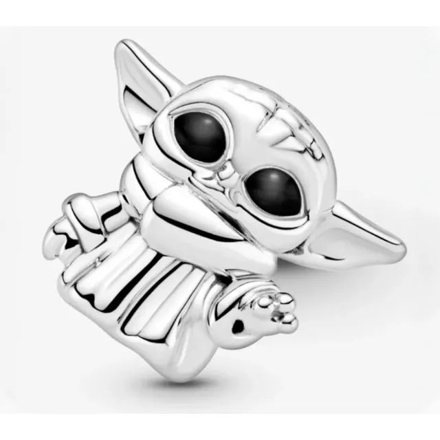 Dije Charm Baby Yoda (star Wars) - Para Pulsera Pandora