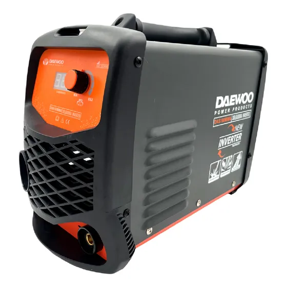 Soldadora Inverter 160a Daewoo 220v 6.8kva Igbt Mma + Acces. Color Negro/Naranja Frecuencia 50 Hz