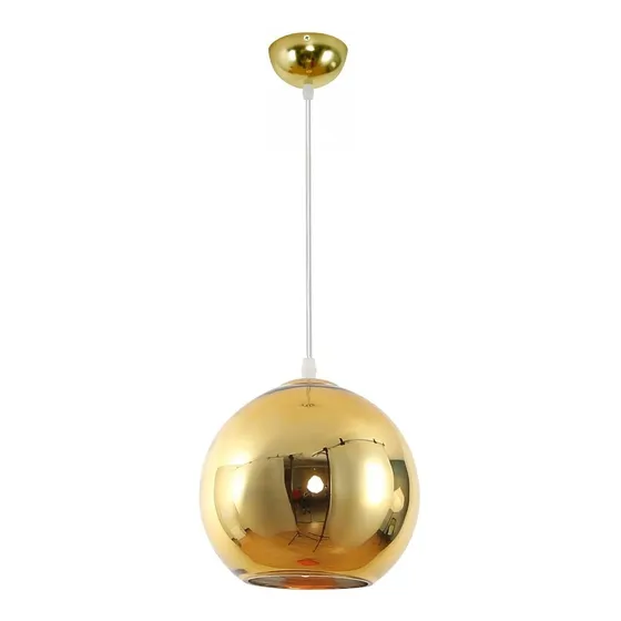 Luminaria Techo Luz Colgante Esfera 30cm Globo Vidrio Etheos
