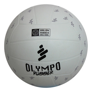 Balón Voleibol Oka Olympo Rubber N°5 Interior Y Exterior Color Blanco Balón Voleibol Oka Olympo Rubber N°5 Interior Y Exterior Color Blanco