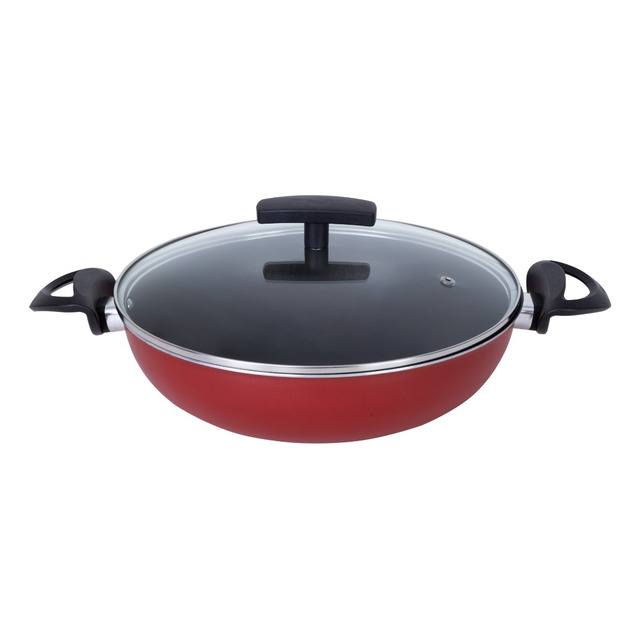 Frigideira Panela Paella Caçarola Wok Antiaderente 26 Cm Frigideira Panela Paella Caçarola Wok Antiaderente 26 Cm