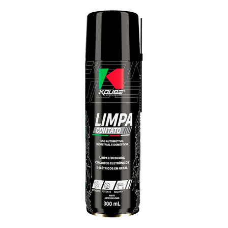 Limpa Contato Eletronico Spray 300ml Koube Limpa Contato Eletronico Spray 300ml Koube