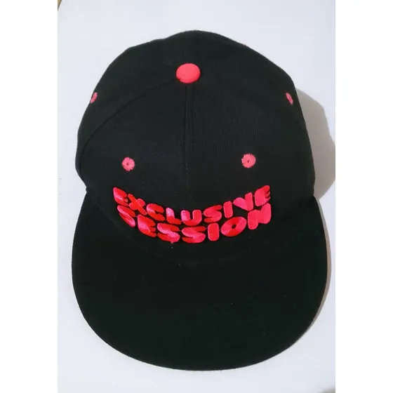 Gorra Bordada En Relieve Exclusive Session Original Unisex