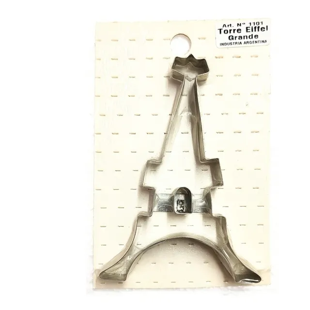 Cortantes Galletitas Reposteria Molde Fondant Torre Eiffel