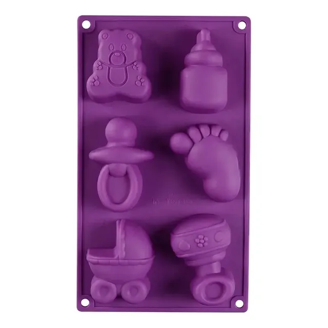 Molde De Silicona Para Jabones Baby Shower Bebé