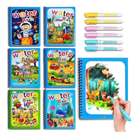 Libro Pintar Water Wow Agua Mellisa Doug Reusable Actividad