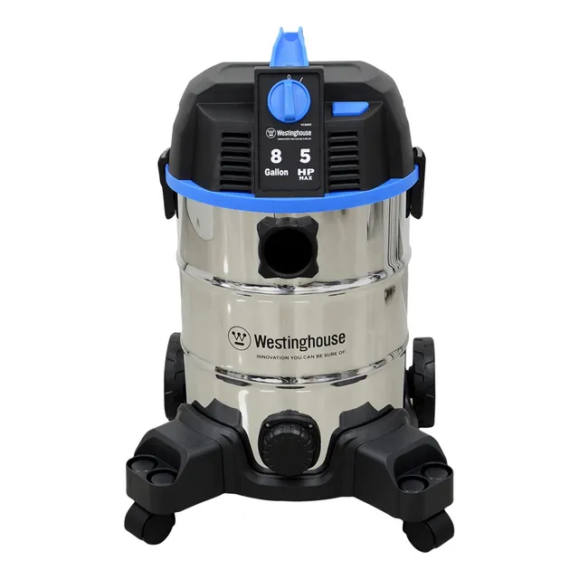 Aspiradora Westinghouse Seco Mojado 8 Galones 5 Hp Plateado 