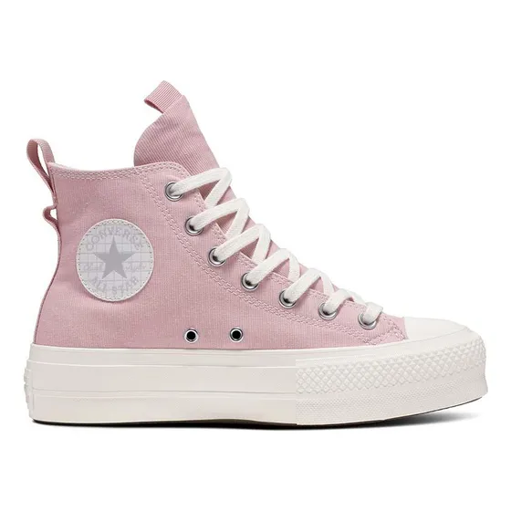 Tenis Converse Botas Chuck Taylor Lift Mujer-palo De Rosa