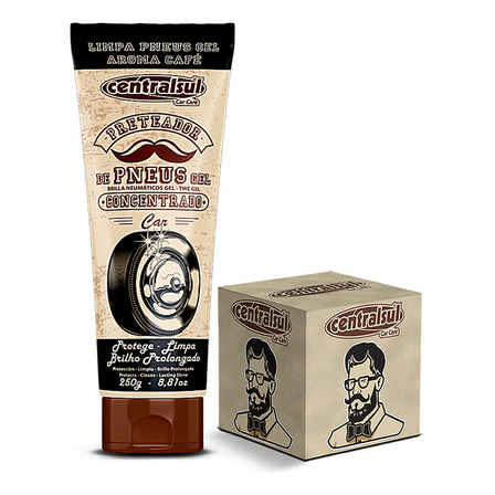 Preteador De Pneus Gel Perfumado Centralsul Aroma Café 250g Preteador De Pneus Gel Perfumado Centralsul Aroma Café 250g