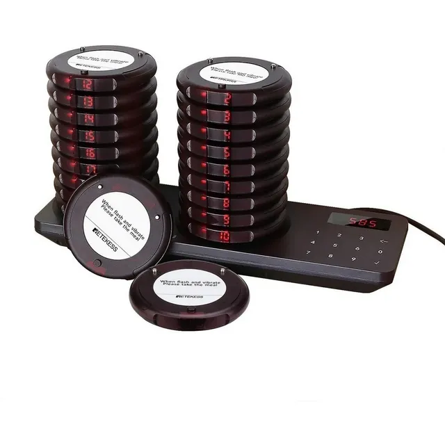 Pagers Restaurante Wirelles 20 Fichas Retekess Td 163