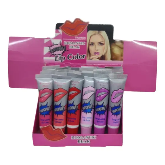 24 Tinta Wow! Coreana Indeleble Larga Duración Waterproof B