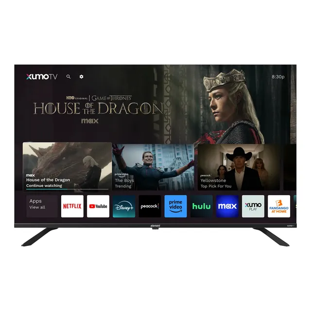 Pantalla Element 43 4k Uhd Led Tv Con Hdr10 Y Smart Tv Xumo
