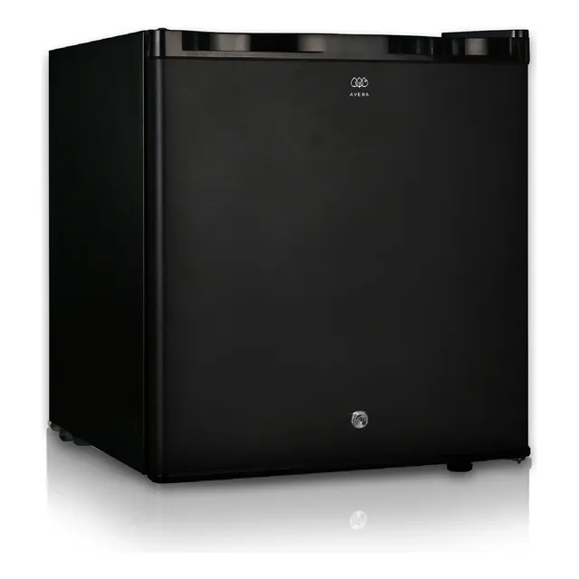 Frigobar Mini Negro 1.6 Pies Capaci 45l Con Llave Avera Fb01