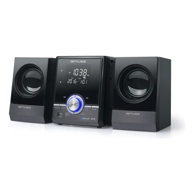 Minicomponente Muse M38bt Reproductor Cd Y Bluetooth