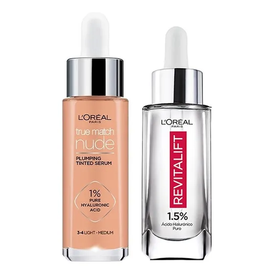 Kit L'oreal Paris Serum Rostro: Serum Hialuronico True Match