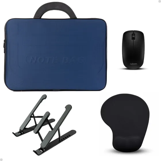 Pasta Notebook Mouse Gamer Suporte Apoio Para Mouse Kit Pc